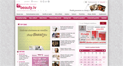 Desktop Screenshot of e-beauty.lv